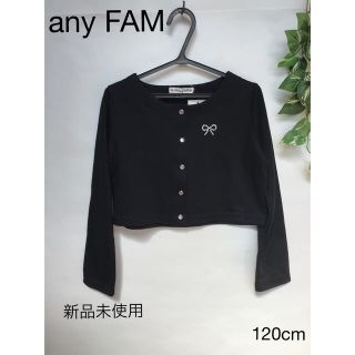 エニィファム(anyFAM)の⭐︎新品未使用⭐︎any FAM カーディガン 120cm(カーディガン)