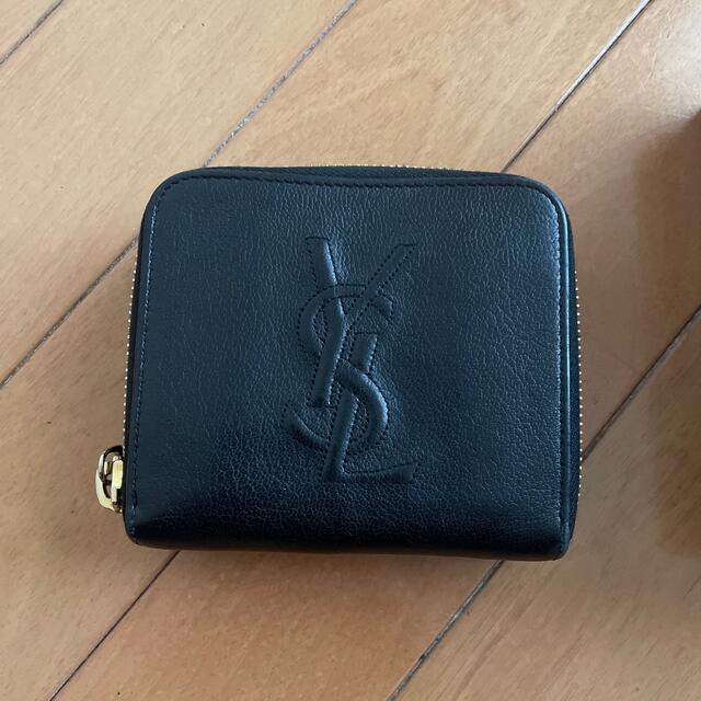イヴ サンローラン 二つ折り 長財布 ブラウン 美品 レザー Yves Saint イヴ サンローラン 二つ折り 長財布 ブラウン 美品 レザー Yves Saint