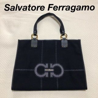 フェラガモ(Ferragamo)の訳あり　サルヴァトーレ　フェラガモ　トートバッグ　ショルダーバッグ　ガンチーニ(トートバッグ)