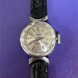 ラドー(RADO)のRado ラドー レディース腕時計 プラチナ 無垢ケース 手巻き 超レア(腕時計)