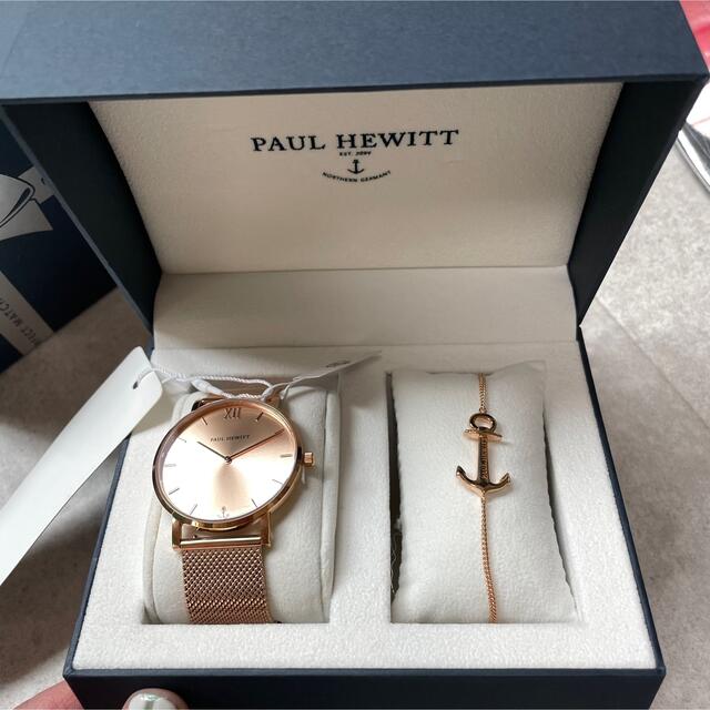 値下げ！新品　ポールヒューイット　腕時計　ブレスレットレディース
