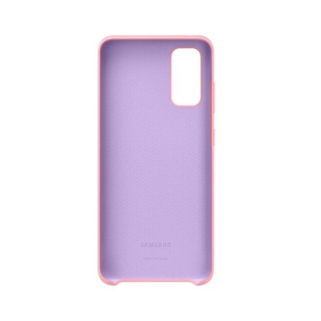SAMSUNG(サムスン)のGalaxy S20 シリコーン カバー Samsung純正品 ピンク スマホ/家電/カメラのスマホアクセサリー(Androidケース)の商品写真
