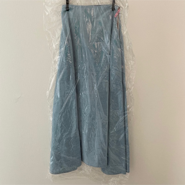 MADISONBLUE(マディソンブルー)のマディソンブルー ❤︎シャンブレー　マキシスカート　デニム　ロングスカート　 レディースのスカート(ロングスカート)の商品写真