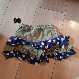 ハッカベビー(hakka baby)のショートパンツ　キュロット　90(パンツ/スパッツ)