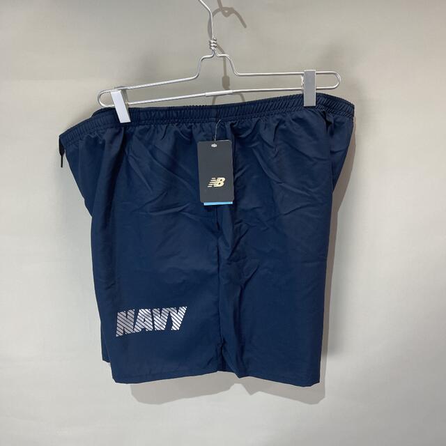 送料込☆L☆トレーニングショーツ(紺)☆ニューバランス ☆NAVY