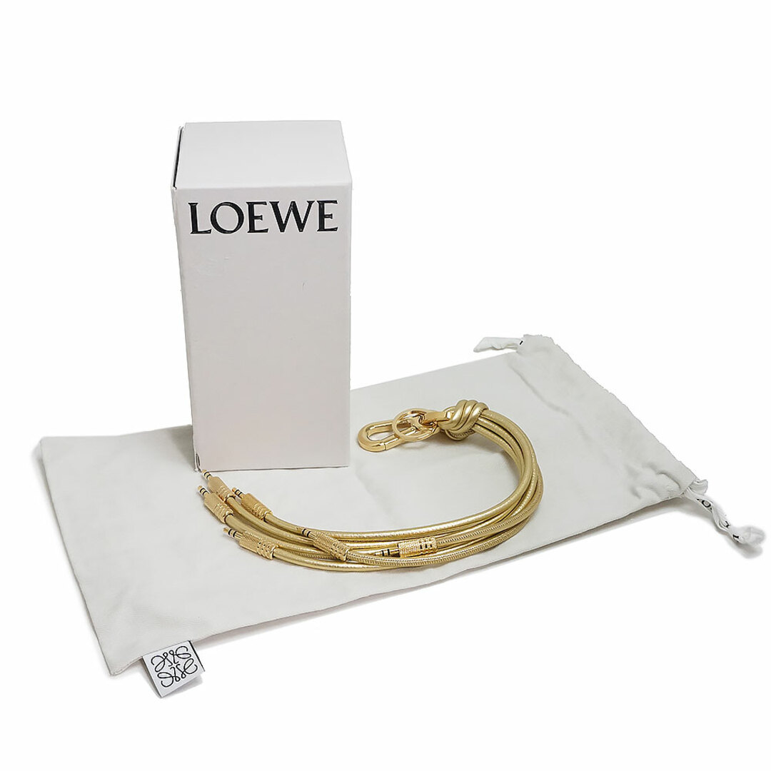 LOEWE ロエベ バック チャーム ゴールドカラー