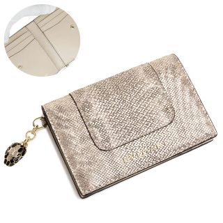 BVLGARI - ブルガリ カーフスキン セルペンティ カードケース(新品