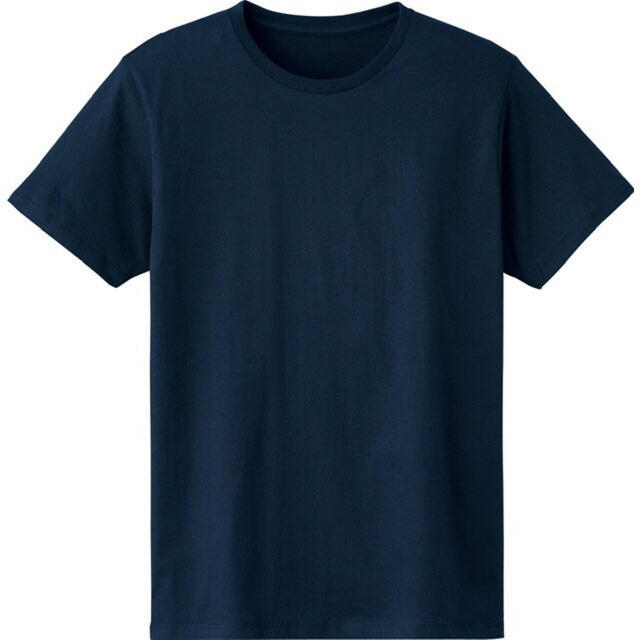 DALUC 4.6オンス FINE FIT T-SHIRT ネイビー　DM501 メンズのトップス(Tシャツ/カットソー(半袖/袖なし))の商品写真