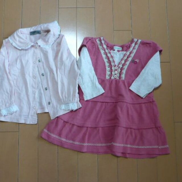 3can4on(サンカンシオン)の女の子90センチ8枚セット キッズ/ベビー/マタニティのキッズ服女の子用(90cm~)(その他)の商品写真