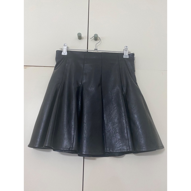 エムミーエメ　レザーハイウエストスカート レディースのスカート(ミニスカート)の商品写真