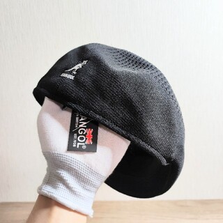【在庫限り】　カンゴール　ベレー帽　ブラック　 KANGOL　韓国(ハンチング/ベレー帽)