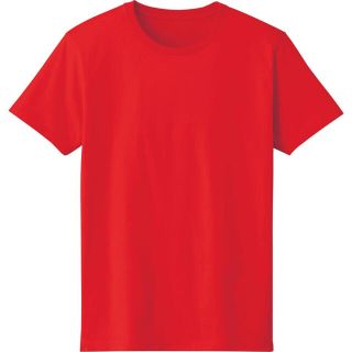 DALUC 4.6オンス FINE FIT T-SHIRT レッド　DM501(Tシャツ/カットソー(半袖/袖なし))