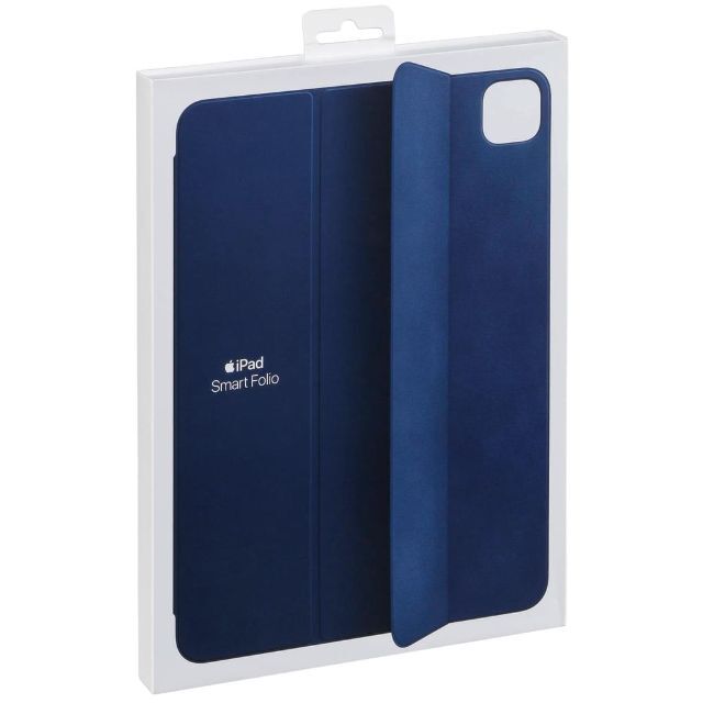 Apple(アップル)の新品未開封Apple純正iPad Pro用Smart Folioディープネイビー スマホ/家電/カメラのスマホアクセサリー(iPadケース)の商品写真