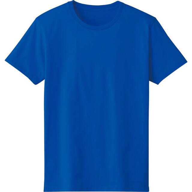 4.6オンス FINE FIT T-SHIRT ロイヤルブルー　DM501 メンズのトップス(Tシャツ/カットソー(半袖/袖なし))の商品写真