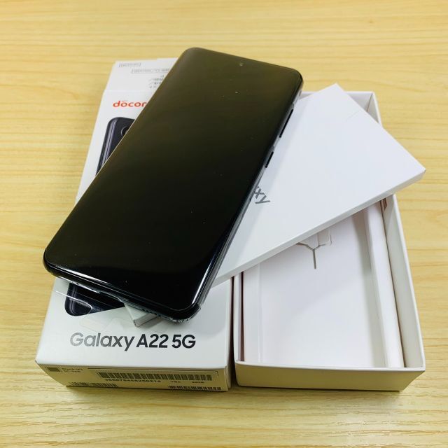 品質が SAMSUNG - P46【新品未使用品】Galaxy A22 5G SC-56B スマートフォン本体