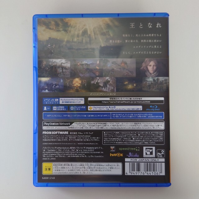 ELDEN RING PS4【特典付・コード未使用】 2