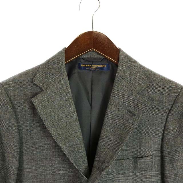 Brooks Brothers(ブルックスブラザース)のブルックスブラザーズ 346 テーラードジャケット シングル ウール チェック メンズのジャケット/アウター(テーラードジャケット)の商品写真