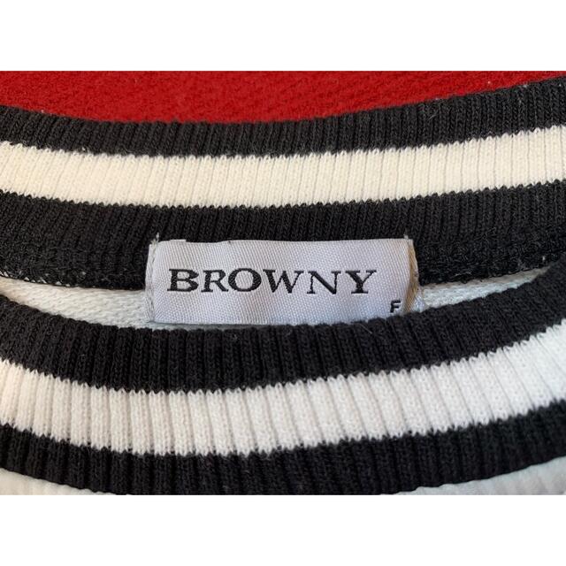 BROWNY(ブラウニー)のBROWNY 長袖カットソー レディースのトップス(カットソー(長袖/七分))の商品写真