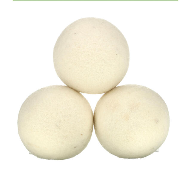 ZUM clean wool dryer balls & Aroma Blend インテリア/住まい/日用品の日用品/生活雑貨/旅行(洗剤/柔軟剤)の商品写真