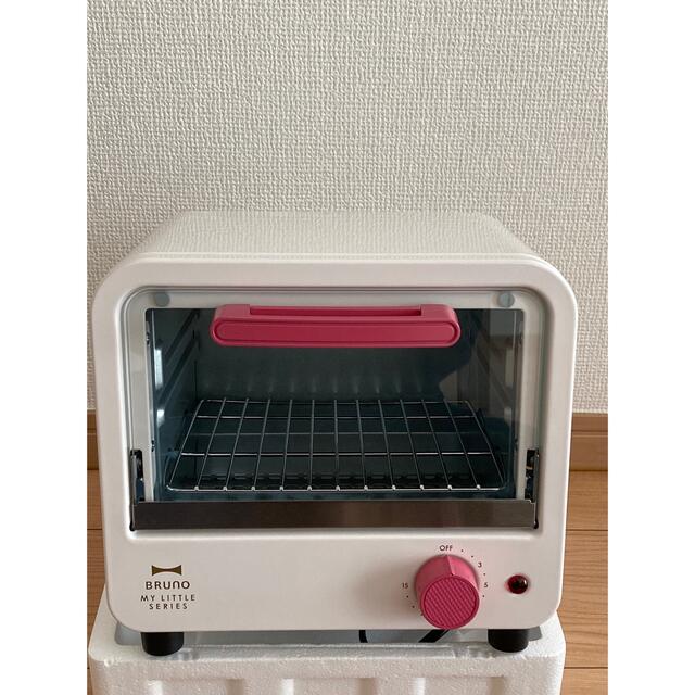 休み BRUNO ミニトースター ピンク 美品