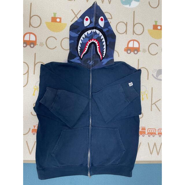 A BATHING APE(アベイシングエイプ)のアベイシングエイプ　シャークパーカー メンズのトップス(パーカー)の商品写真