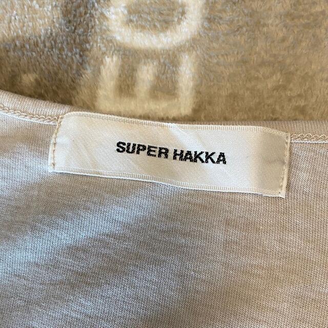 SUPER HAKKA(スーパーハッカ)のSUPER  HAKKA  カットソー レディースのトップス(カットソー(長袖/七分))の商品写真