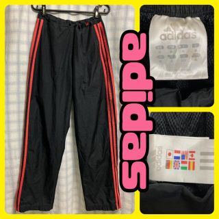 アディダス(adidas)の古着/送料込/adidas/ポリパンツ/レディースＭ/黒/290(その他)