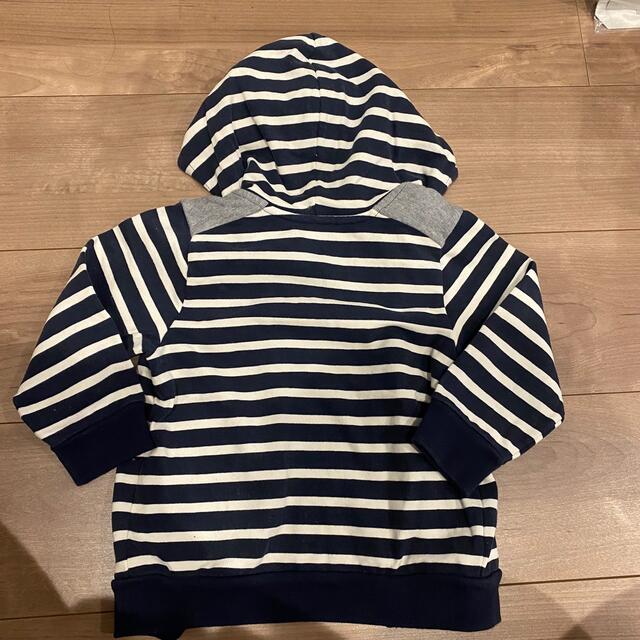 PETIT BATEAU(プチバトー)のプチバトー　マリニエール　パーカー キッズ/ベビー/マタニティのキッズ服男の子用(90cm~)(ジャケット/上着)の商品写真