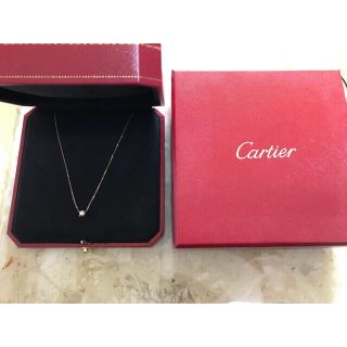 カルティエ(Cartier)の【美品】Cartier カルティエ　Cドゥ　セドゥ　ダイヤ　ネックレス　PG(ネックレス)