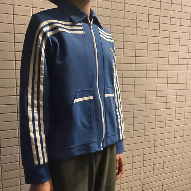 adidas - 80's adidas 襟付き ニットジャージ ガイコツジャージ OPTI ...