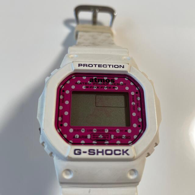 G-SHOCK カシオ atmos コラボ ホワイト×ピンク