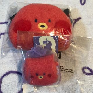 ビーティーイシビル(BT21)のBT21minini TATA ポーチ&AirPodsケース(アイドルグッズ)