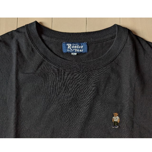 Roster Bear ロースターベアー■Tシャツ L 黒■中古