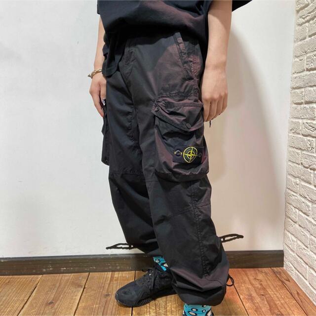 公式特典付 STONE ISLAND カーゴパンツ W メンズ | bca.edu.gr