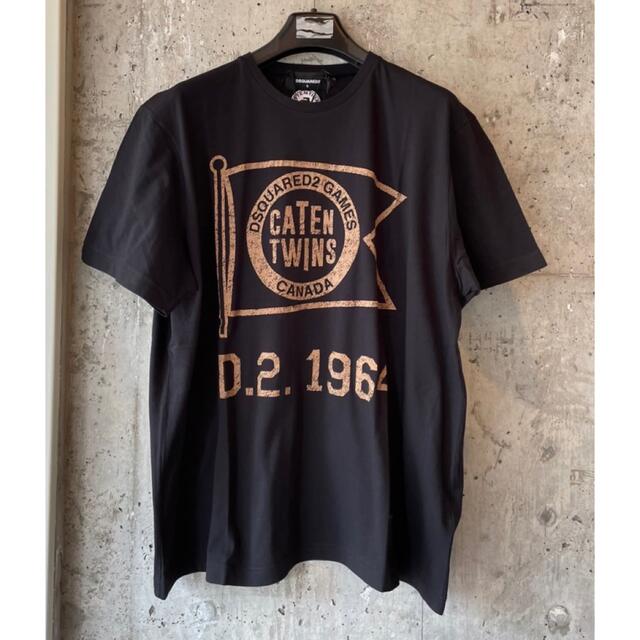 品質保証 DSQUARED2 ディースクエアード　Tシャツ　ブラック　S - Tシャツ/カットソー(半袖/袖なし)