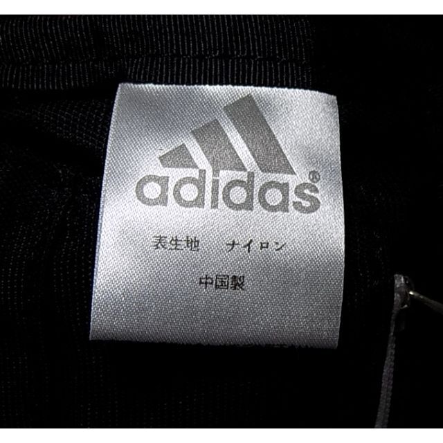 adidas(アディダス)の美品　アディダス　黒に白３本ラインの可愛いバッグ レディースのバッグ(ハンドバッグ)の商品写真