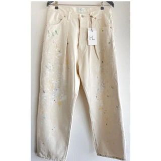 コモリ(COMOLI)のHERILLヘリル22ss HL Denim Splash Tuck 4PK新品(デニム/ジーンズ)