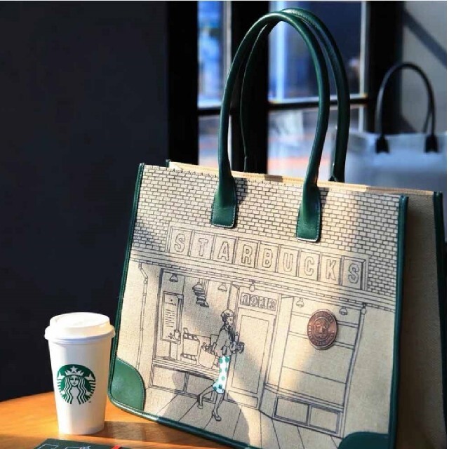 Starbucks Coffee(スターバックスコーヒー)の【新品】海外限定♥スターバックス50周年限定トートバック レディースのバッグ(トートバッグ)の商品写真