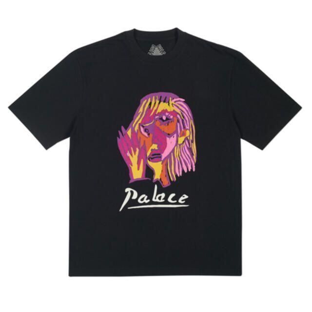 ★新品★PALACE SIGNATURE TEE パレス 黒M メンズのトップス(Tシャツ/カットソー(半袖/袖なし))の商品写真