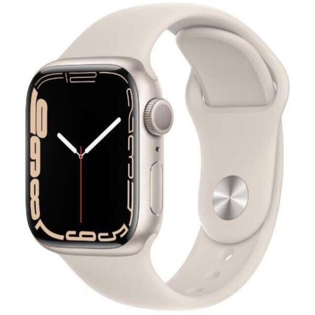 Apple Watch 7 41mm GPS スターライト　新品・未使用アップルウォッチ