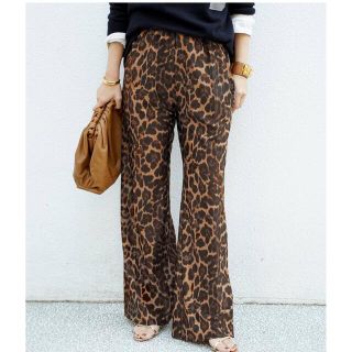 ドゥーズィエムクラス(DEUXIEME CLASSE)の週末限定価格★新品タグ付き★Leopard easy pants (カジュアルパンツ)