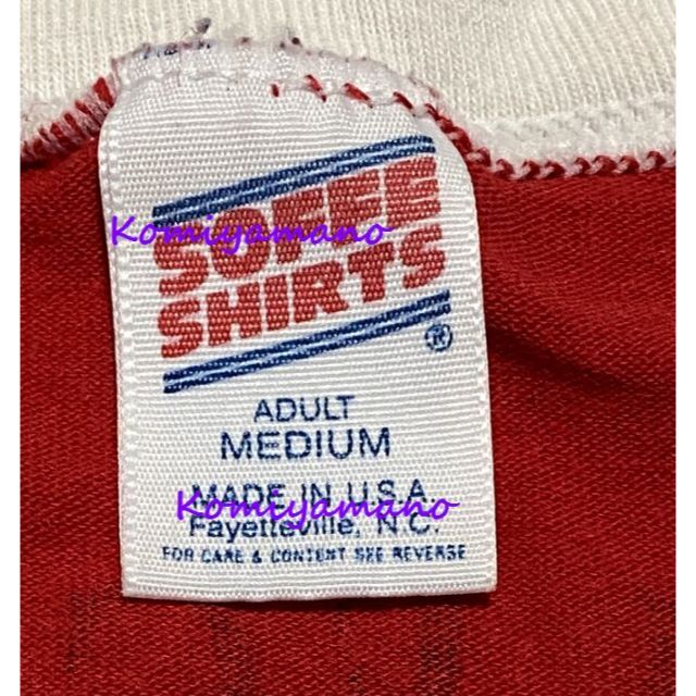 90s ビンテージ SOFFEE アメリカ企業 チーム Ｔシャツ ユニフォーム メンズのトップス(Tシャツ/カットソー(半袖/袖なし))の商品写真