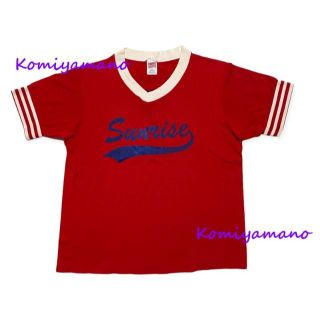 90s ビンテージ SOFFEE アメリカ企業 チーム Ｔシャツ ユニフォーム(Tシャツ/カットソー(半袖/袖なし))