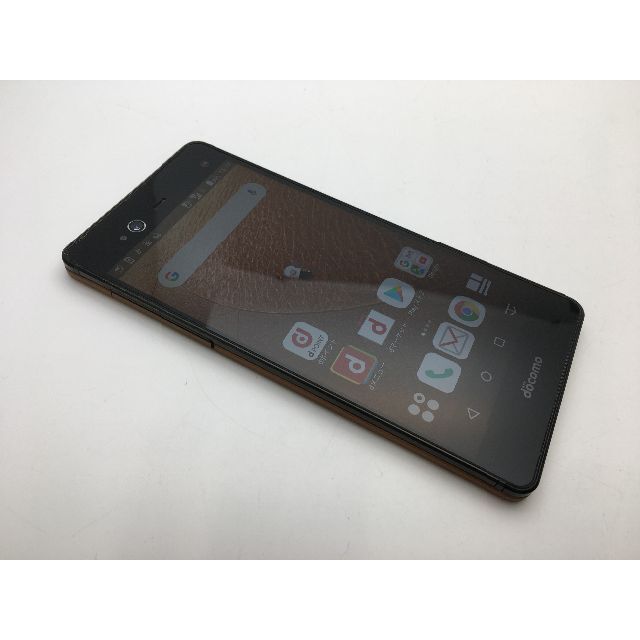 富士通(フジツウ)のSIMフリー docomo arrows NX F-01J ブラウン良品721 スマホ/家電/カメラのスマートフォン/携帯電話(スマートフォン本体)の商品写真