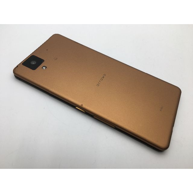 富士通(フジツウ)のSIMフリー docomo arrows NX F-01J ブラウン良品721 スマホ/家電/カメラのスマートフォン/携帯電話(スマートフォン本体)の商品写真