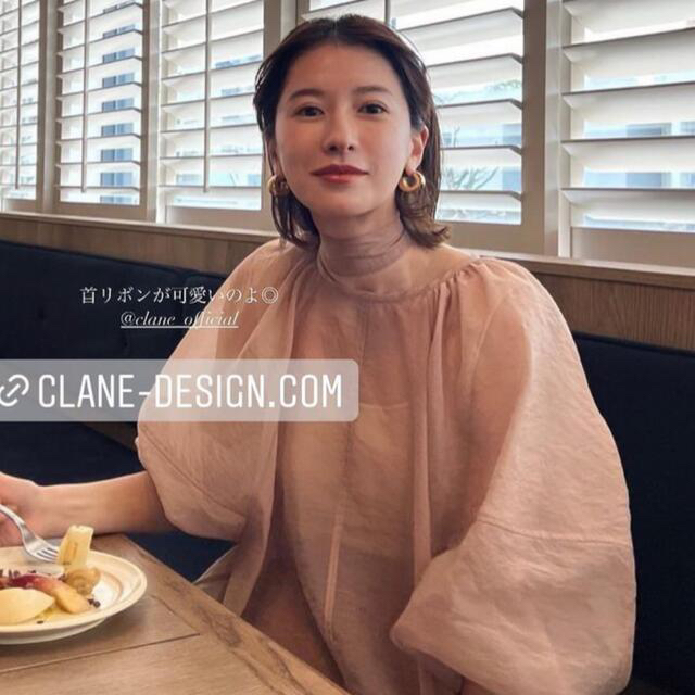 CLANE(クラネ)のCLANE BALLOON SHEER PUFF TOPS レディースのトップス(シャツ/ブラウス(長袖/七分))の商品写真