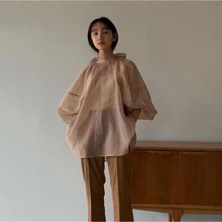 新品タグ付き　CLANE SHEER PUFF TOPS サイズ2