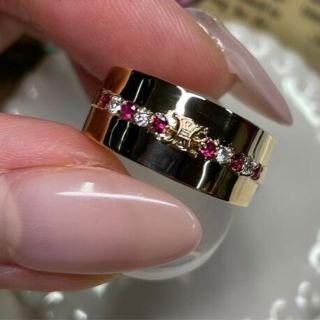 CELINE k18YG ダイヤモンド、ルビー リング 値下げ! www.festinavidad.com