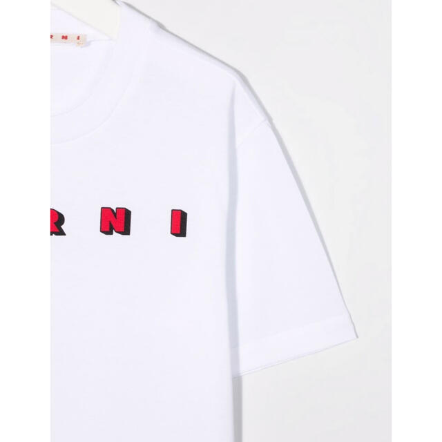 Marni(マルニ)のマルニ　ロゴTシャツ　ホワイト　14 レディースのトップス(Tシャツ(半袖/袖なし))の商品写真