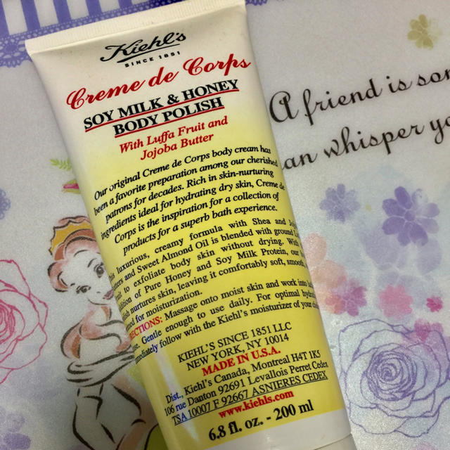 Kiehl's(キールズ)のキールズ✧*｡ ボディスクラブ 保湿力抜群☆ コスメ/美容のボディケア(ボディスクラブ)の商品写真